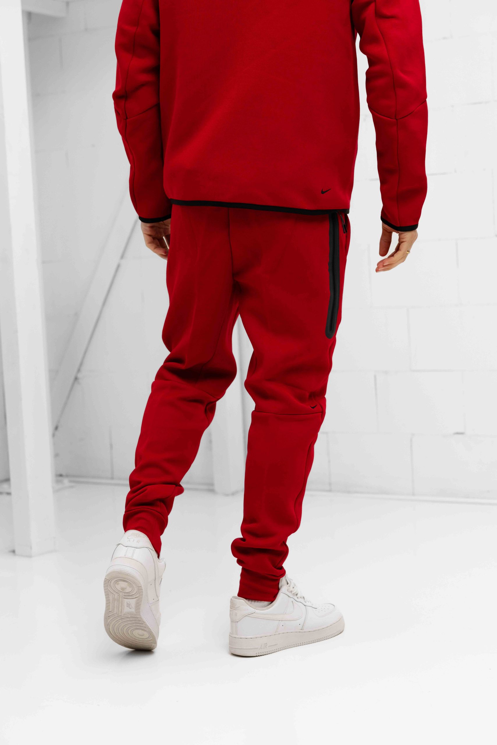 Nike Tech Fleece Trainingsbroek Heren Rood