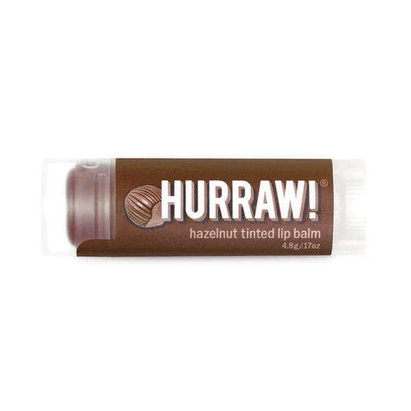 Hurraw! Baume à Lèvres Teintés - noisette 4.3gr