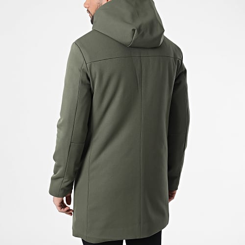 Manteau A Capuche M-S-3333 Vert Kaki