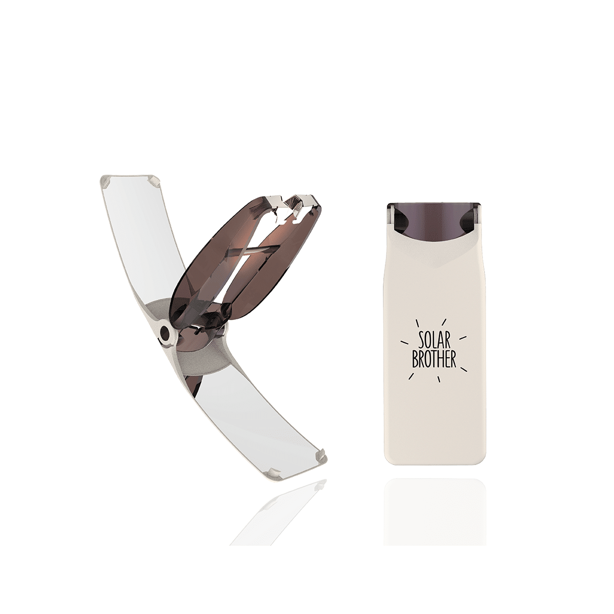 Briquet solaire suncase gear blanc