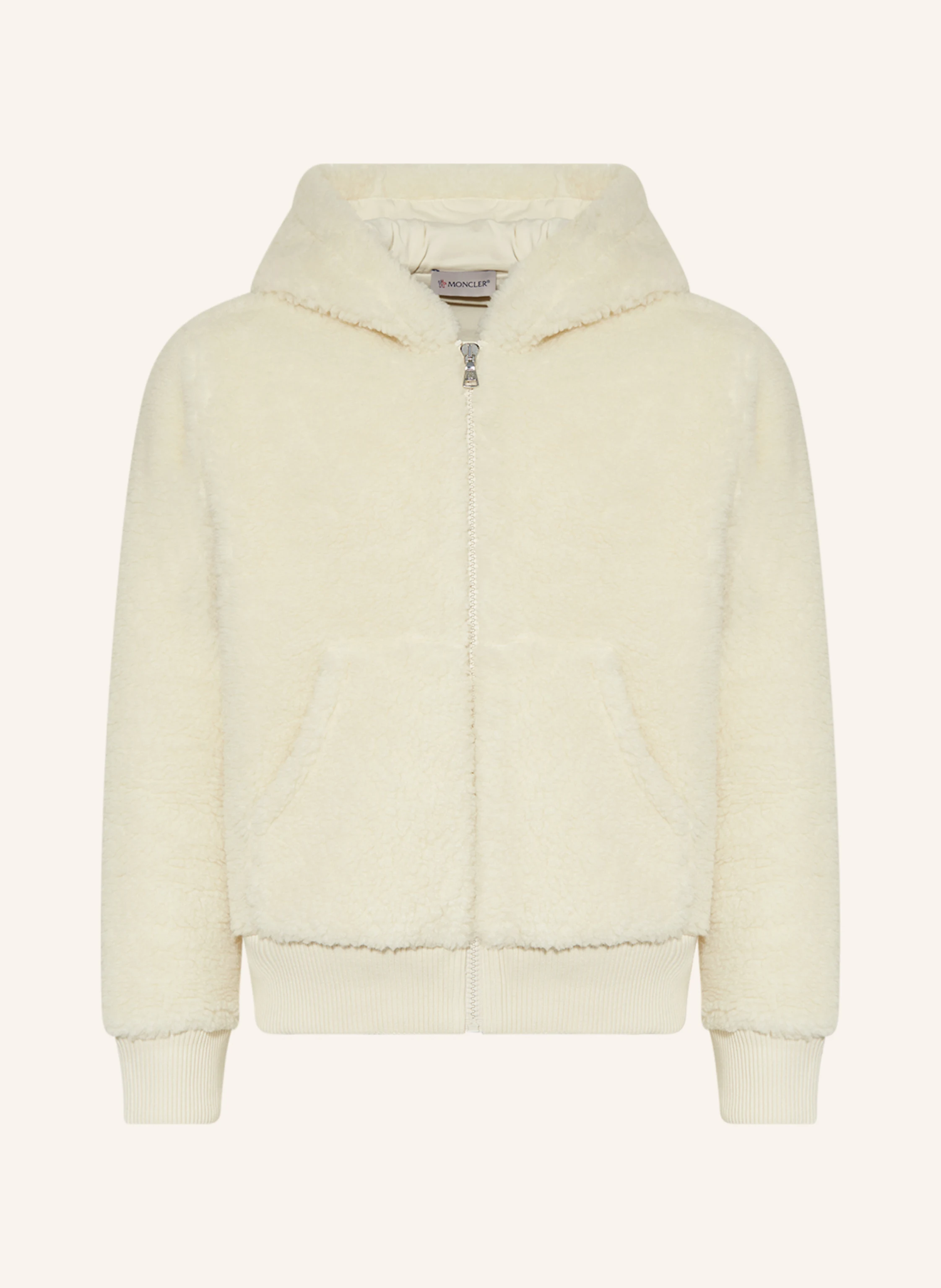 MONCLER enfant Kunstfell-Jacke
