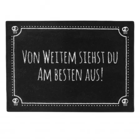 Pechkeks Fußmatte Von Weitem siehst Du am Besten aus!