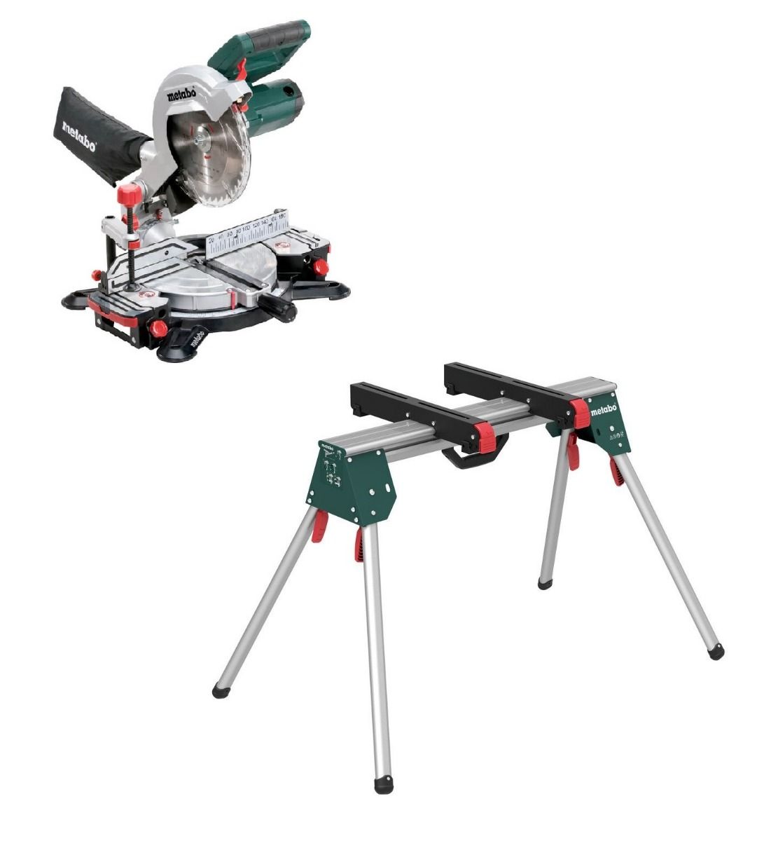 Metabo KS216 M Afkortzaag incl. onderstel (100cm) - 1350W - 216 x 30mm