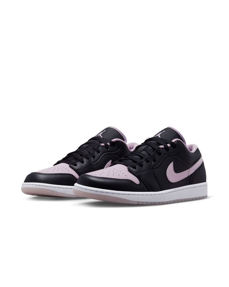 Chaussures Nike Jordan 1 Low Noir & Violet pour homme