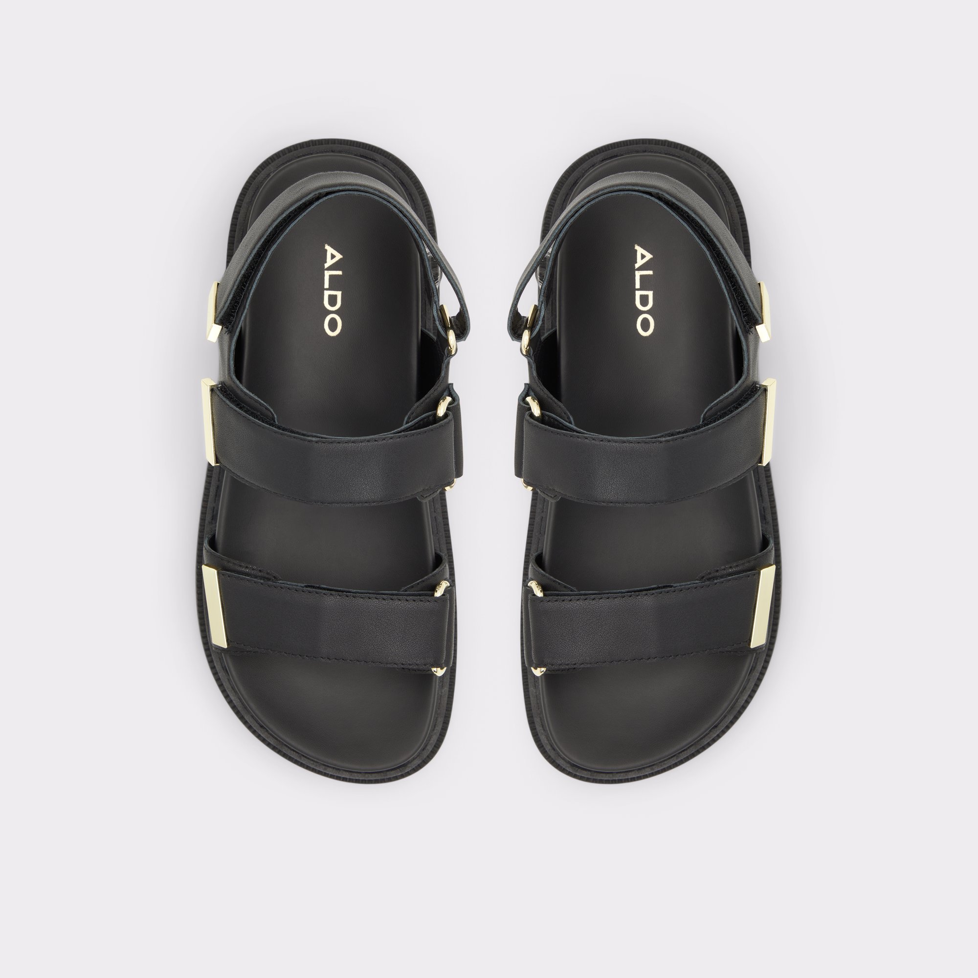 Sanddy Black Women Platform sandals