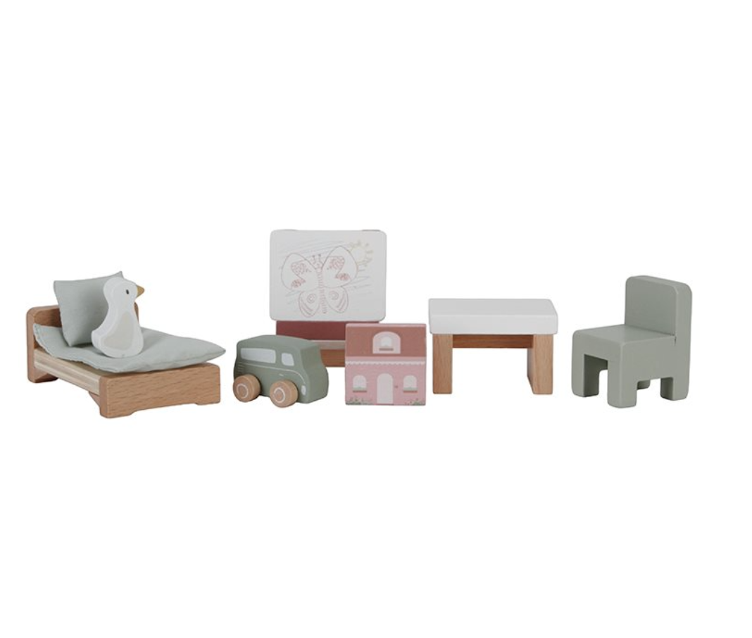 Little Dutch Little Dutch Aanvulset Poppenhuis Kinderkamer