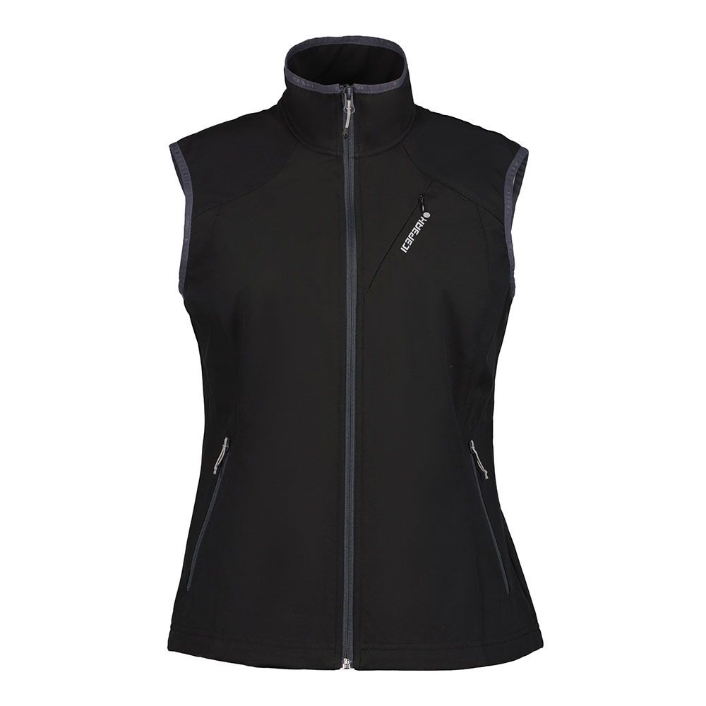 Icepeak BRUSH - Gilet Femme black
