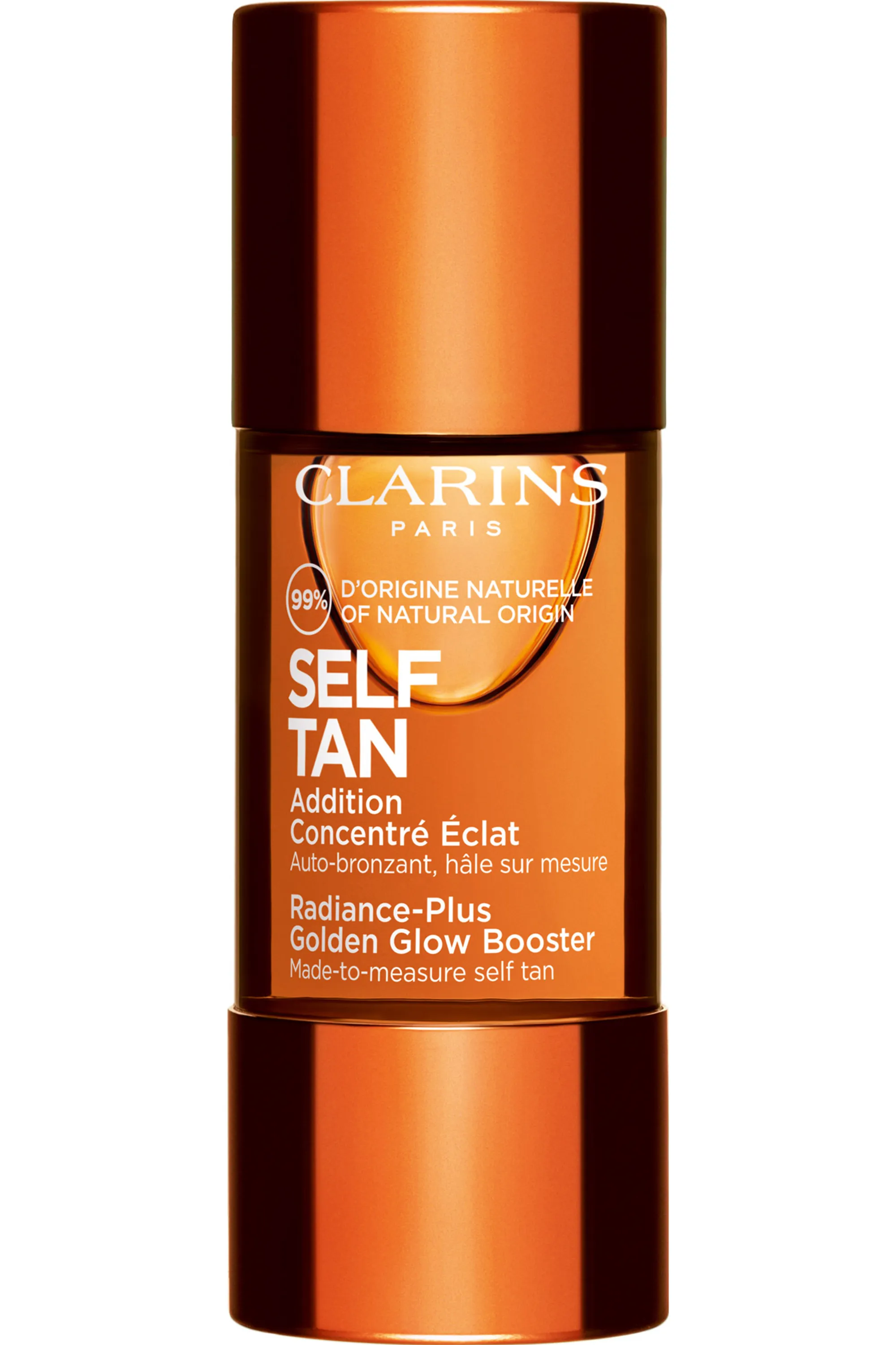 Clarins Auto-bronzant visage Addition Concentré Eclat-15 ml