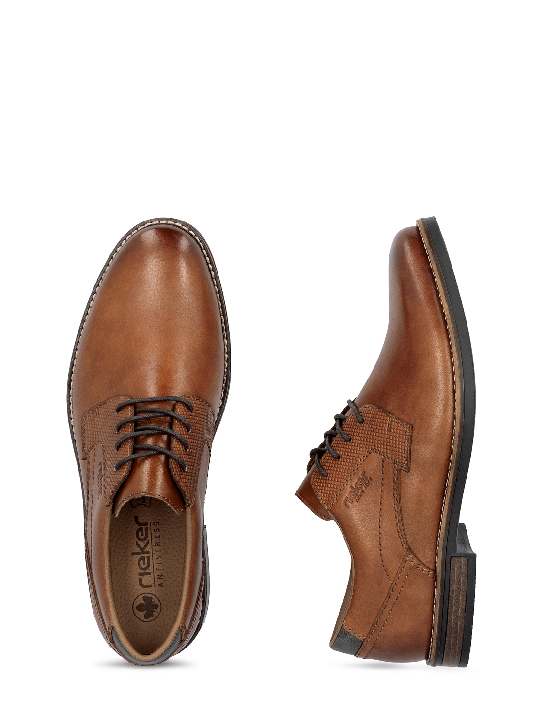 Rieker Classic Leather Brown Dressko