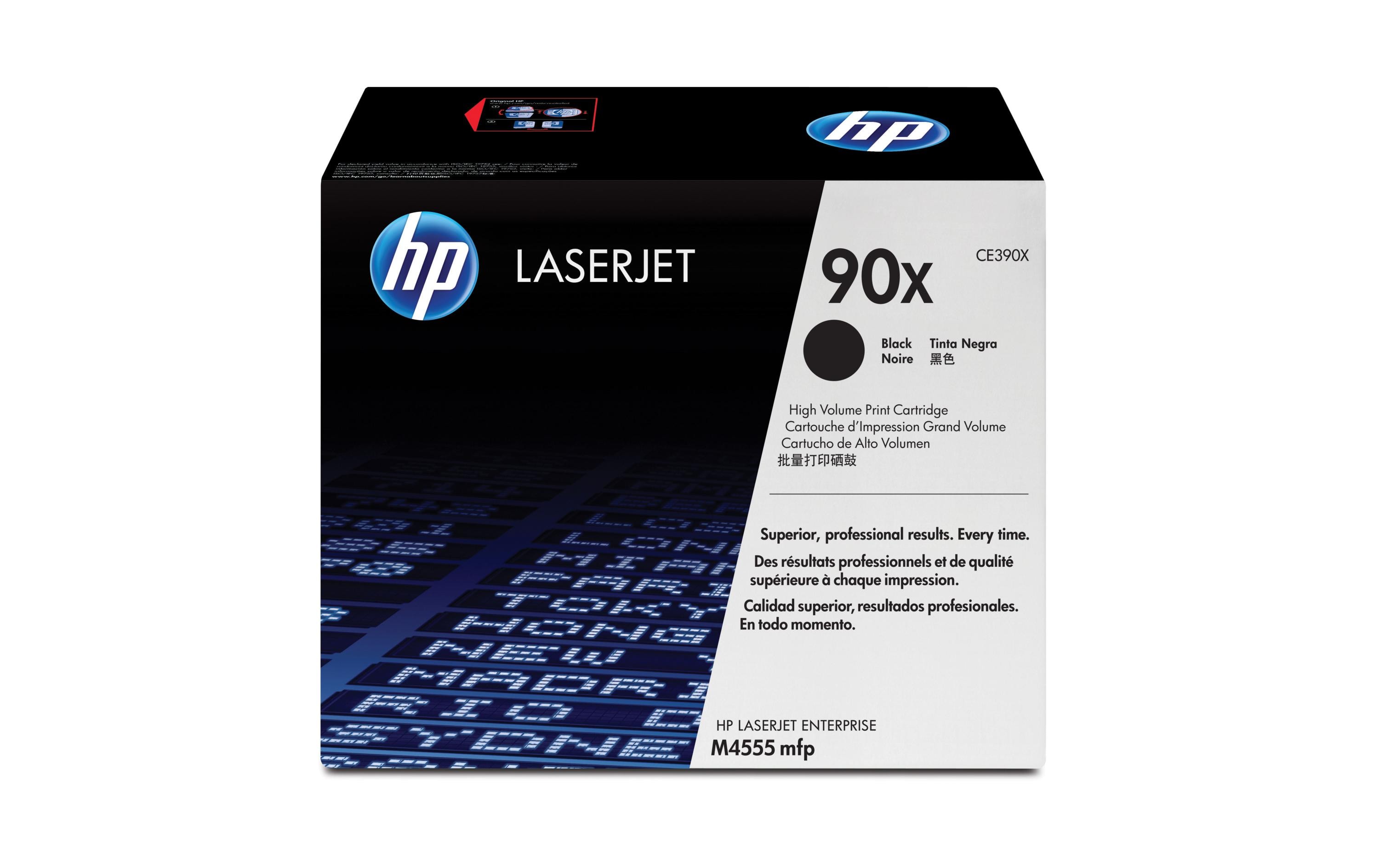 Toner Nr. 90X (CE390X) Black<br>Tonerkartusche