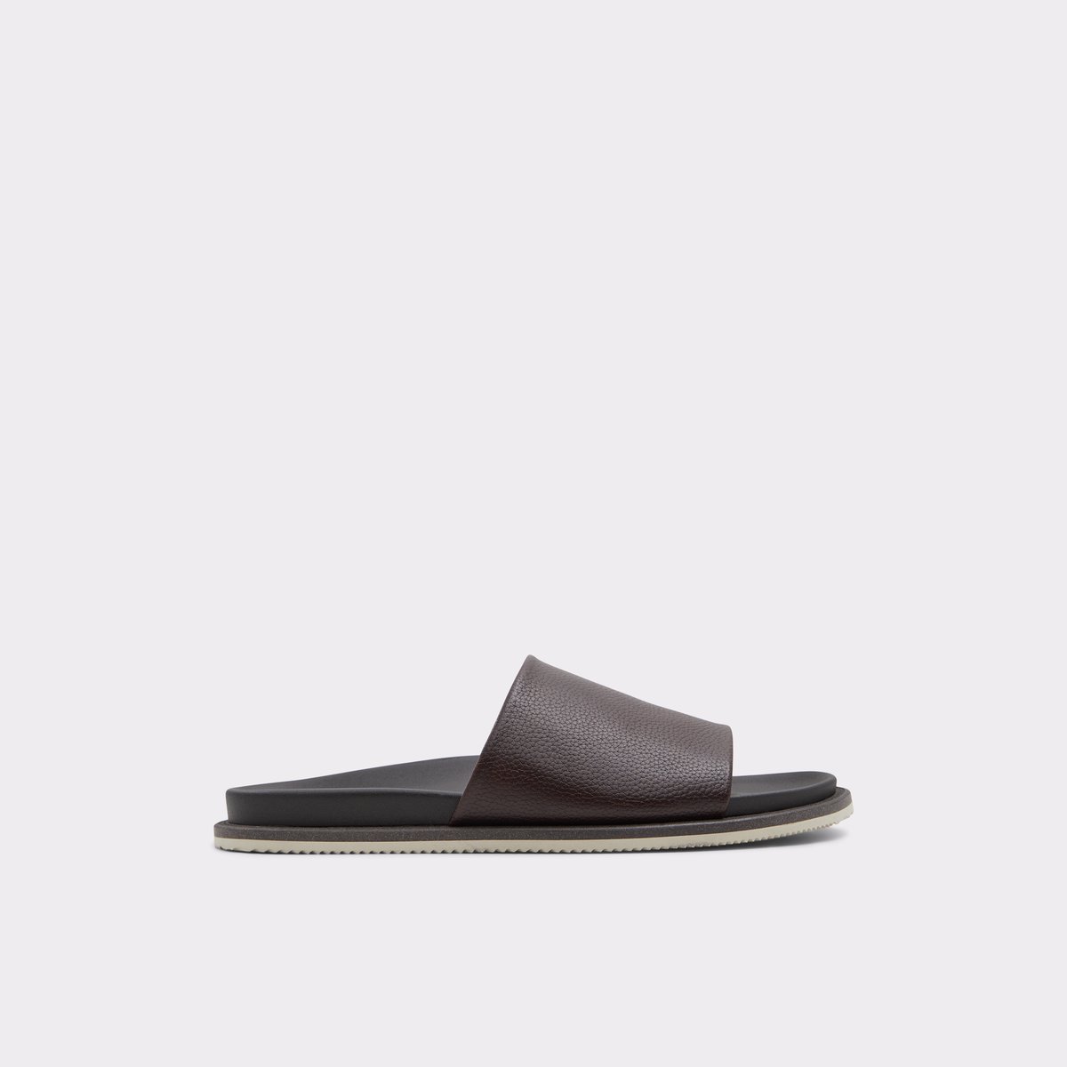 Gentslide Dark Brown Men Slides