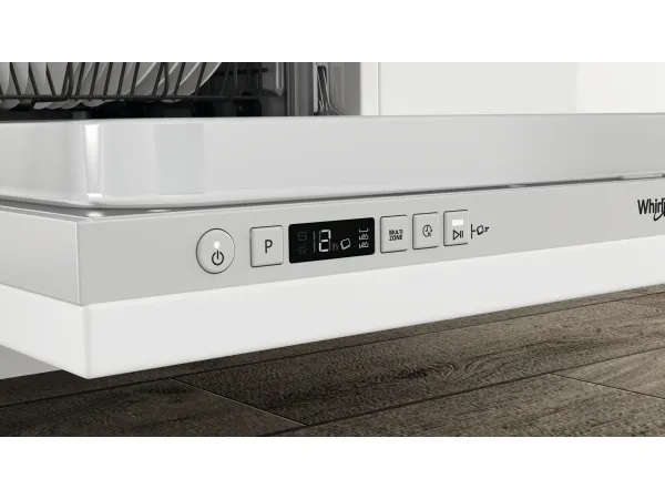 WHIRLPOOL WIC 3C26 F - Opvaskemaskine - Sølv