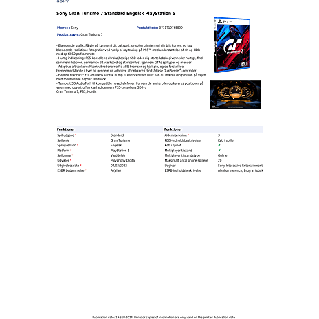 PS5: Gran Turismo 7