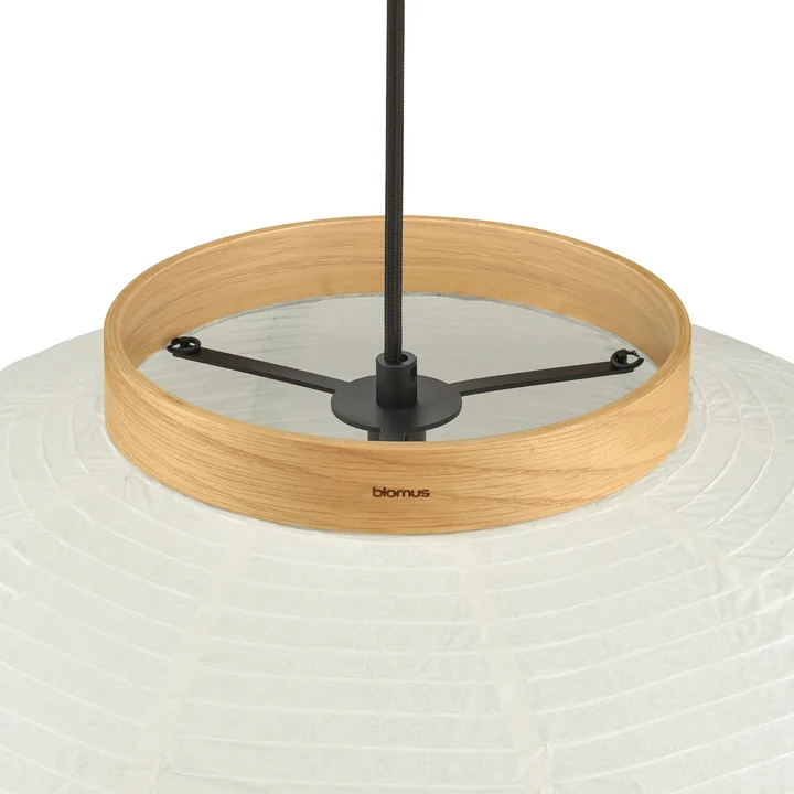 Blomus - Kami Pendelleuchte Ø 60 cm, Eiche natur