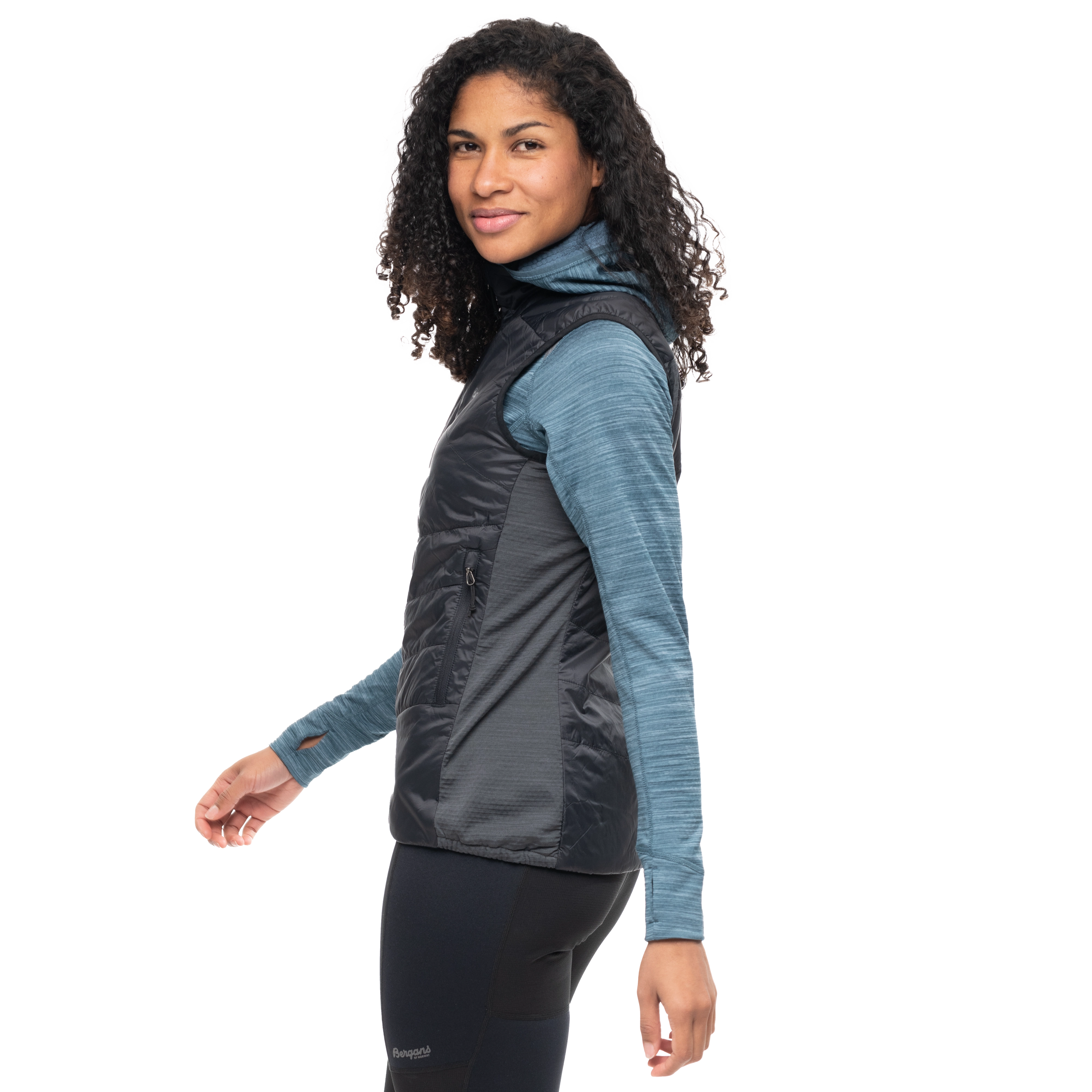 Rabot Insulated Hybrid Vest Women Black