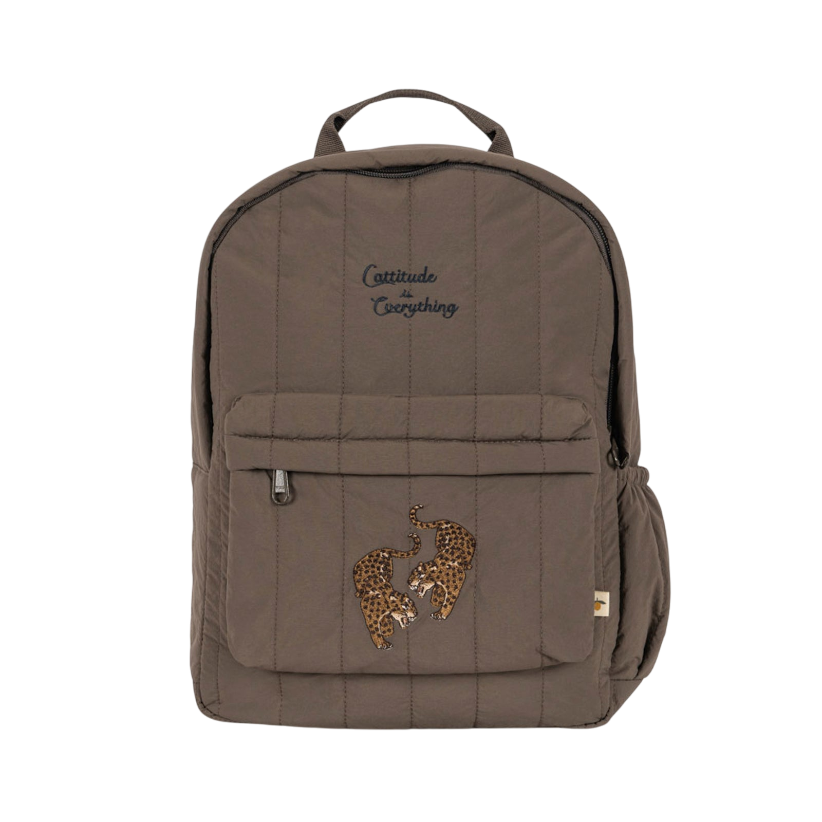 Schulrucksack Juno Quilted Midi Walnut