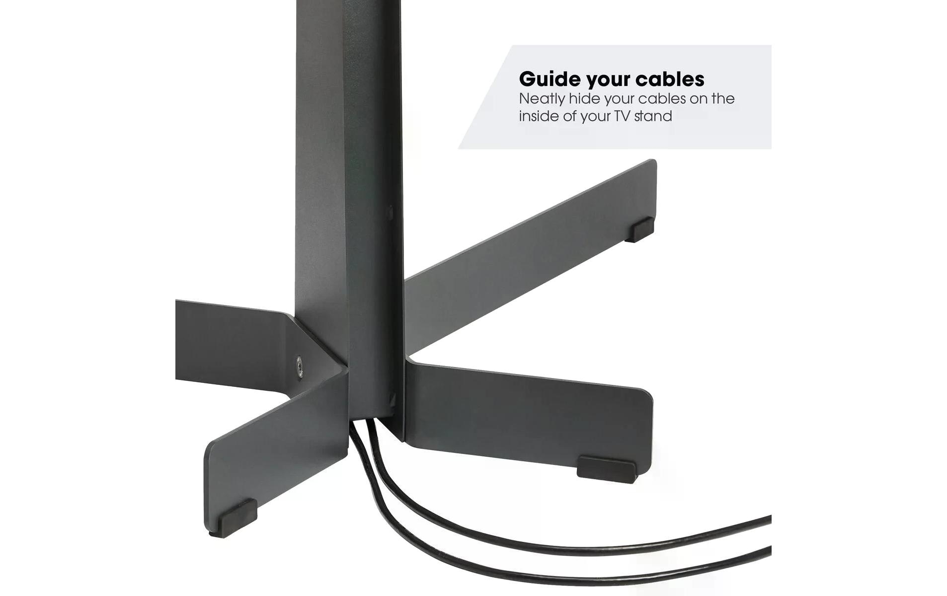 Standfuss TVS 3690 Schwarz<br>Schwenkbarer TV-Ständer