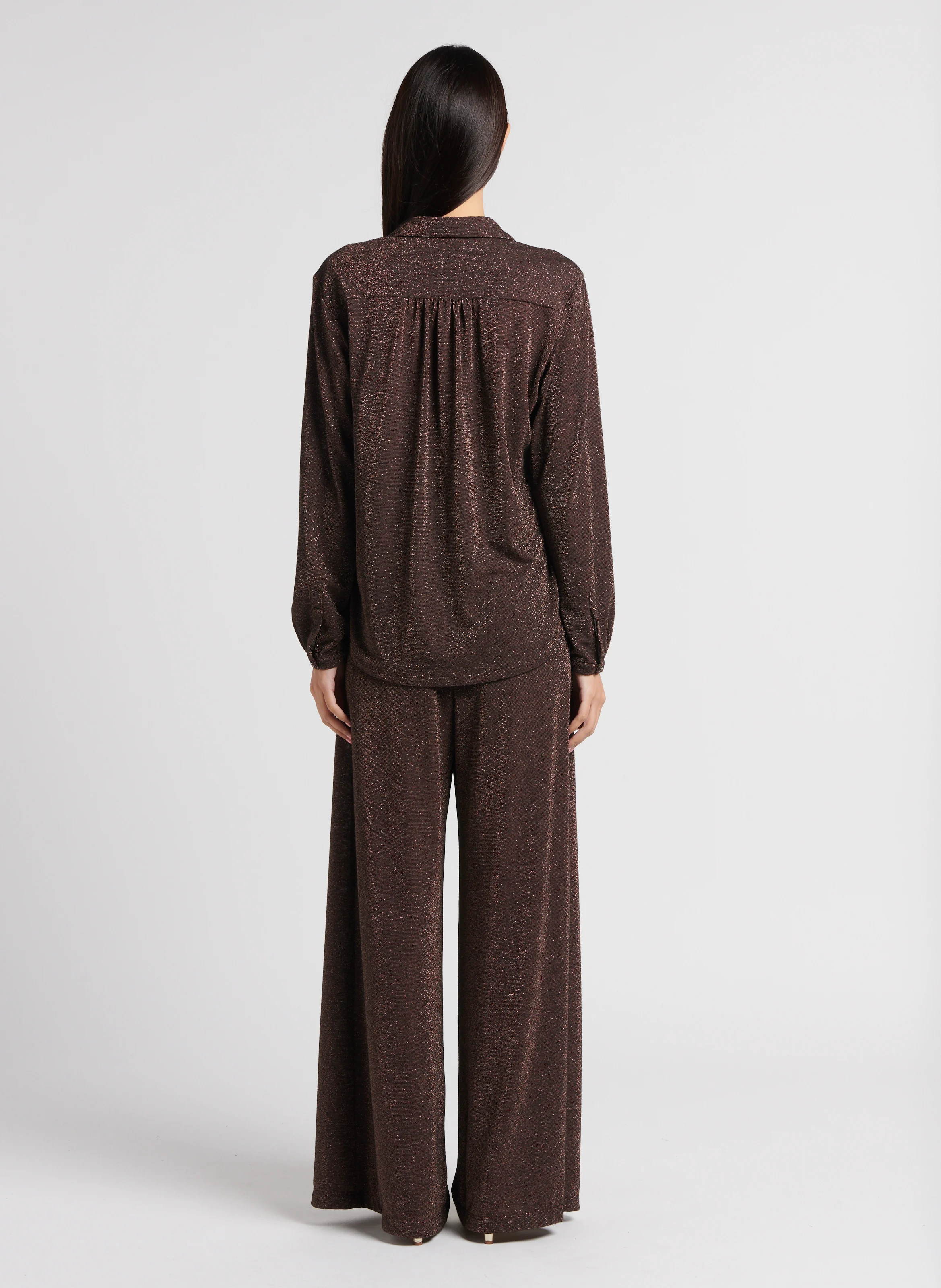 MEUDON - Chemise col classique pailleté |