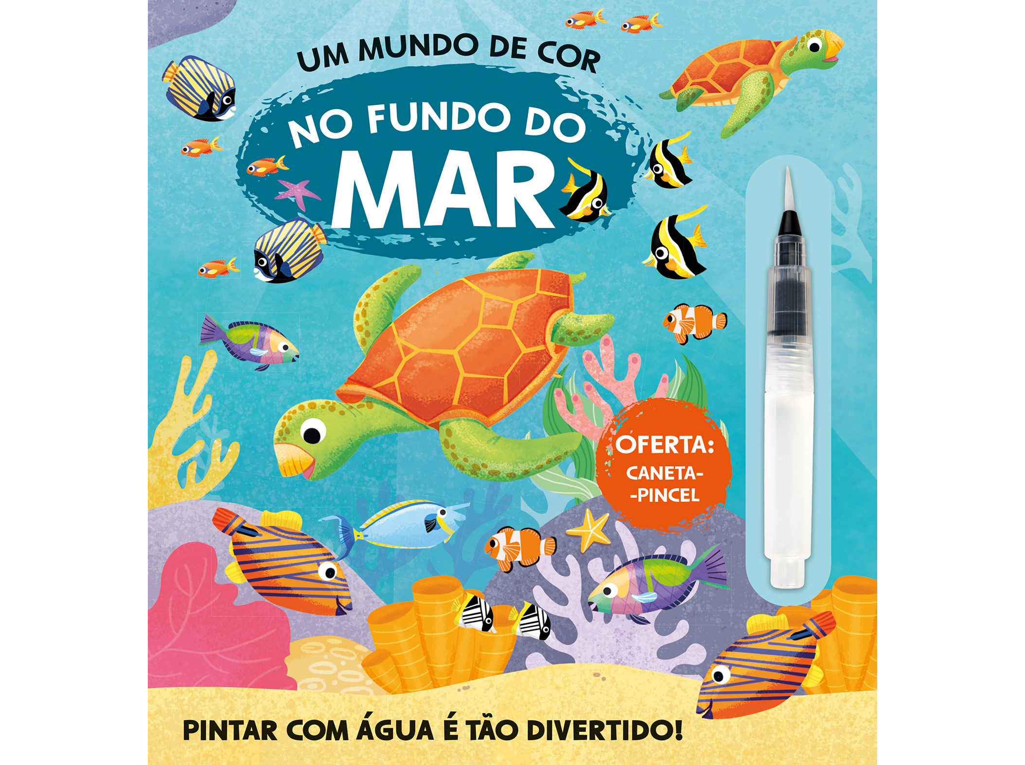 LIVRO UM MUNDO DE COR: NO FUNDO DO MAR