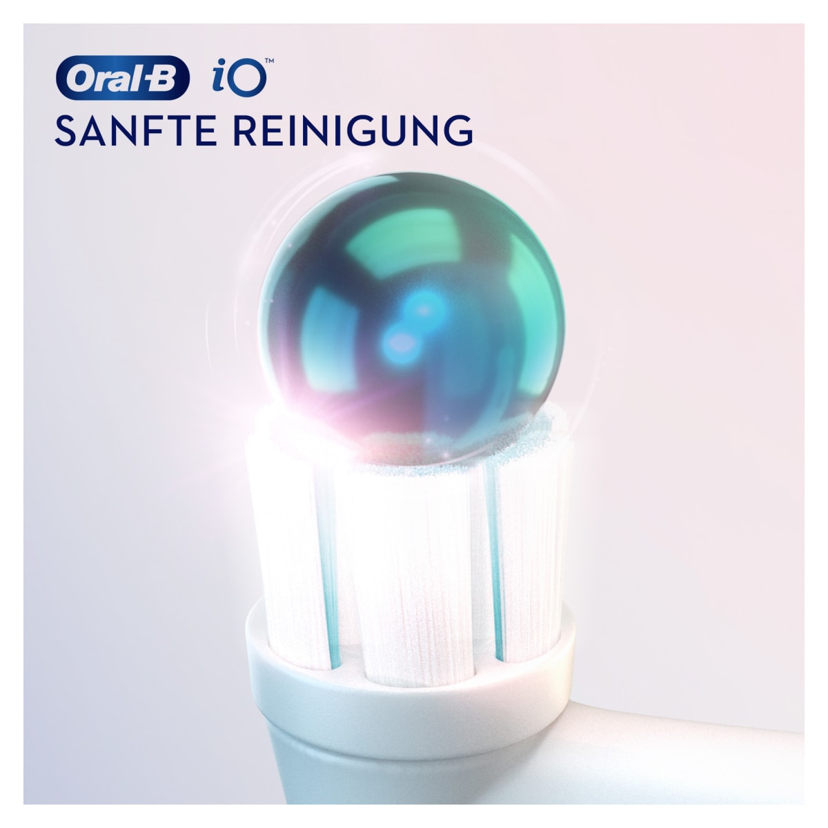 Oral-B iO Sanfte Reinigung Aufsteckbürsten für ein sensationelles Mundgefühl, 2 Stück