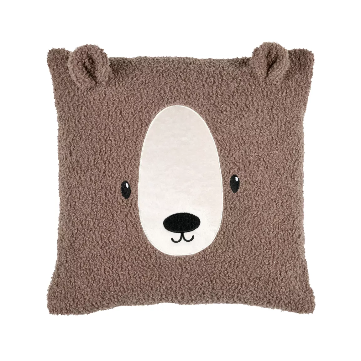 Coussin enfant carré (40 x 40 cm) Gabin Marron