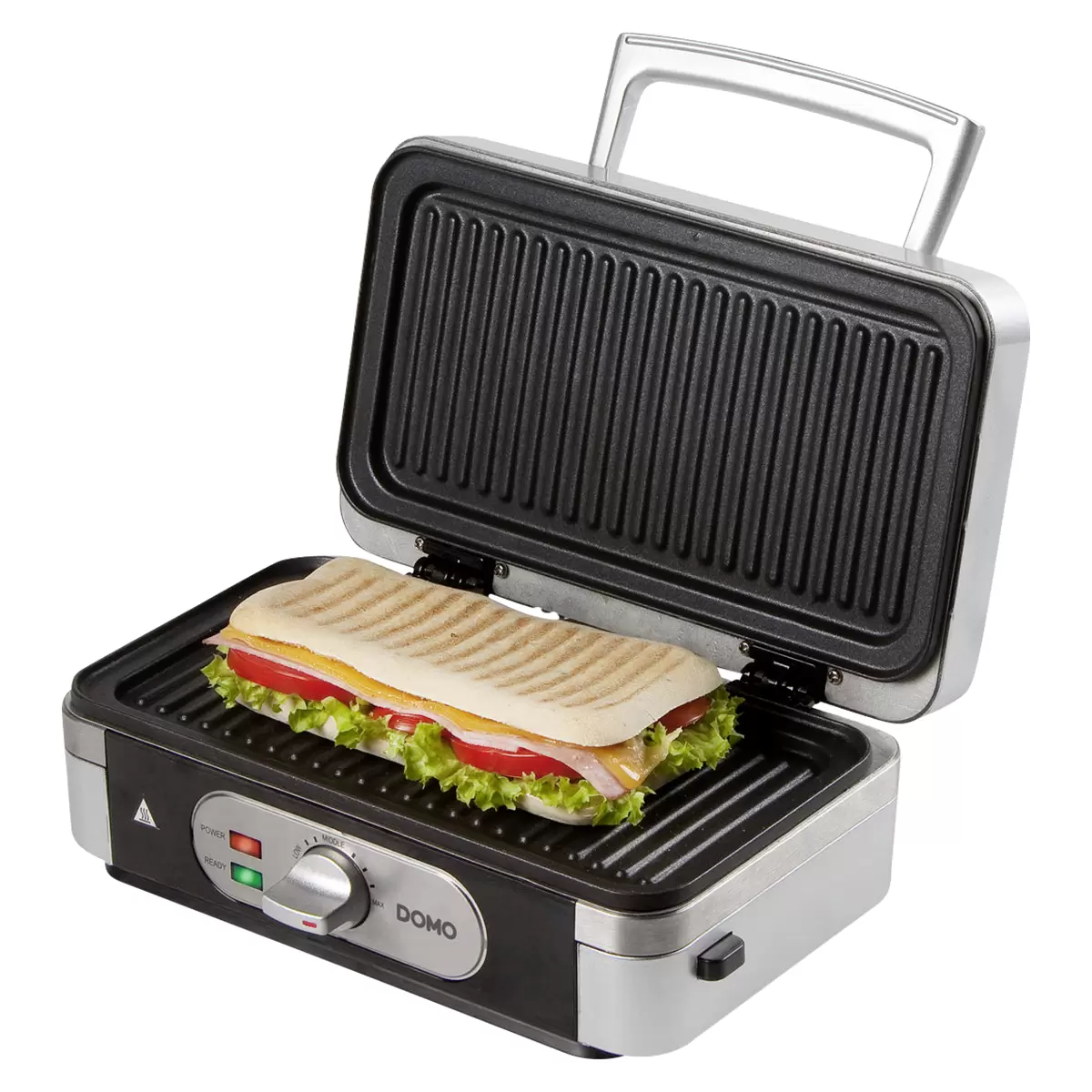 Snack Maker 3-in-1 Domo DO9136C grau,schwarz,silber