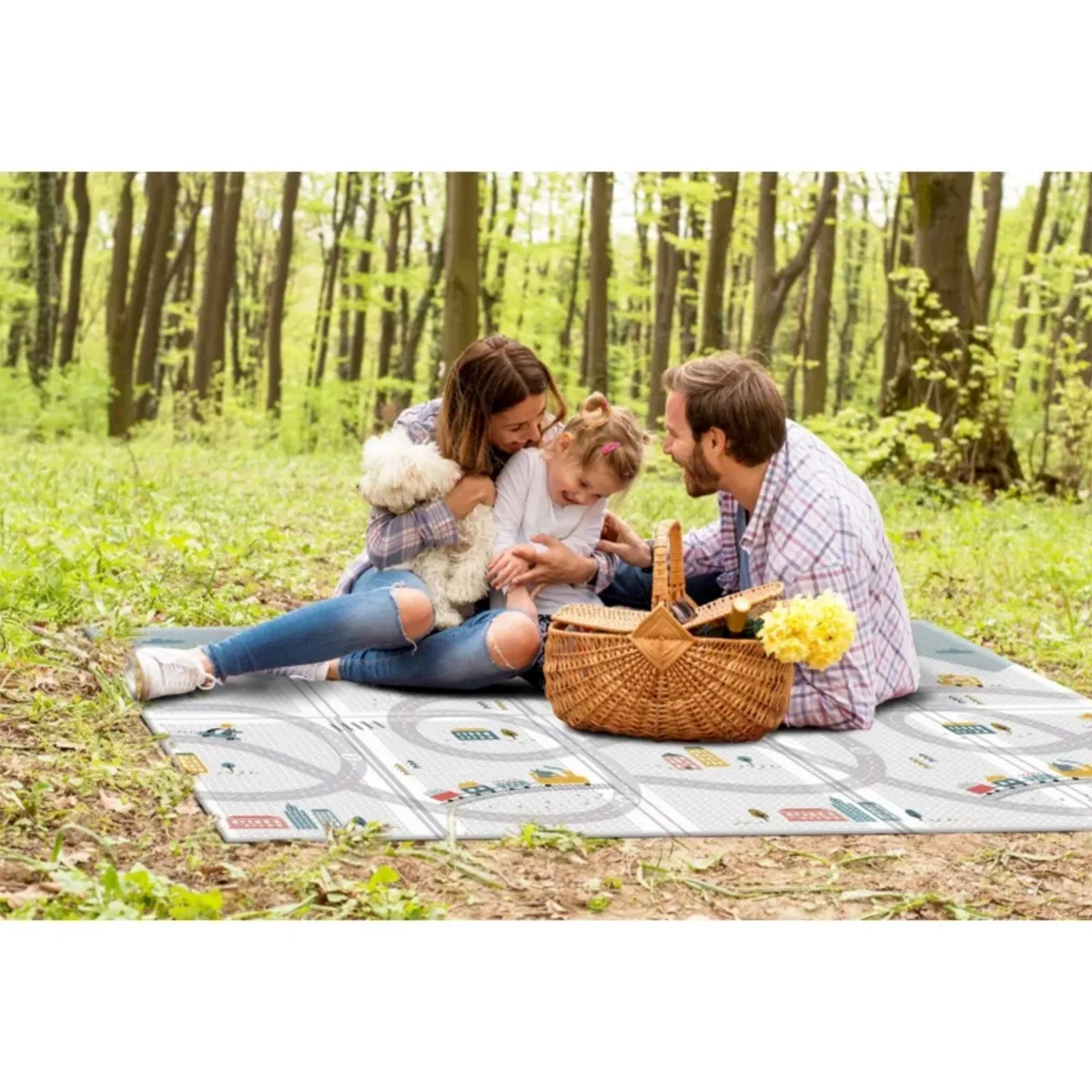 Parklon Tapis de Jeux Portatif - Happy Travel