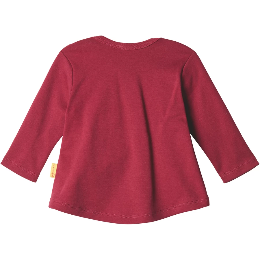 Steiff Girls Langarmshirt, beet red