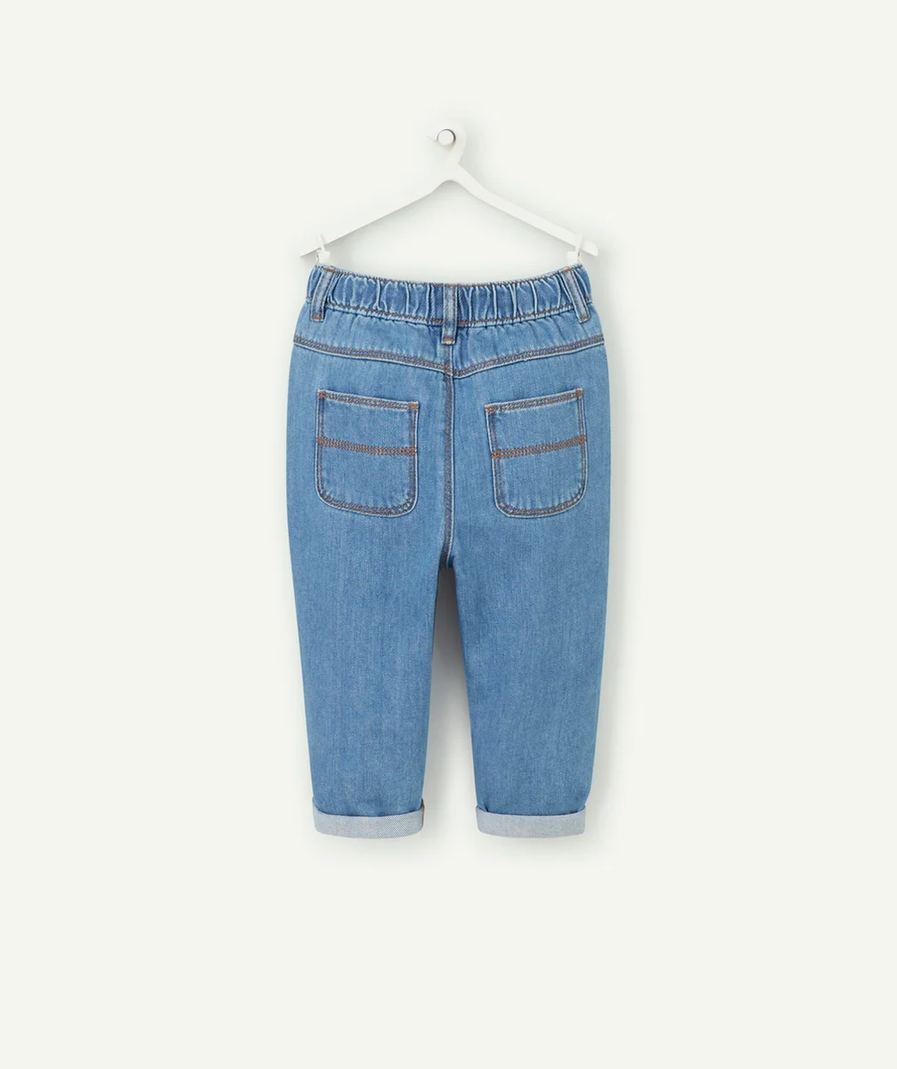 PANTALON RELAXED BÉBÉ GARÇON EN DENIM LOW IMPACT