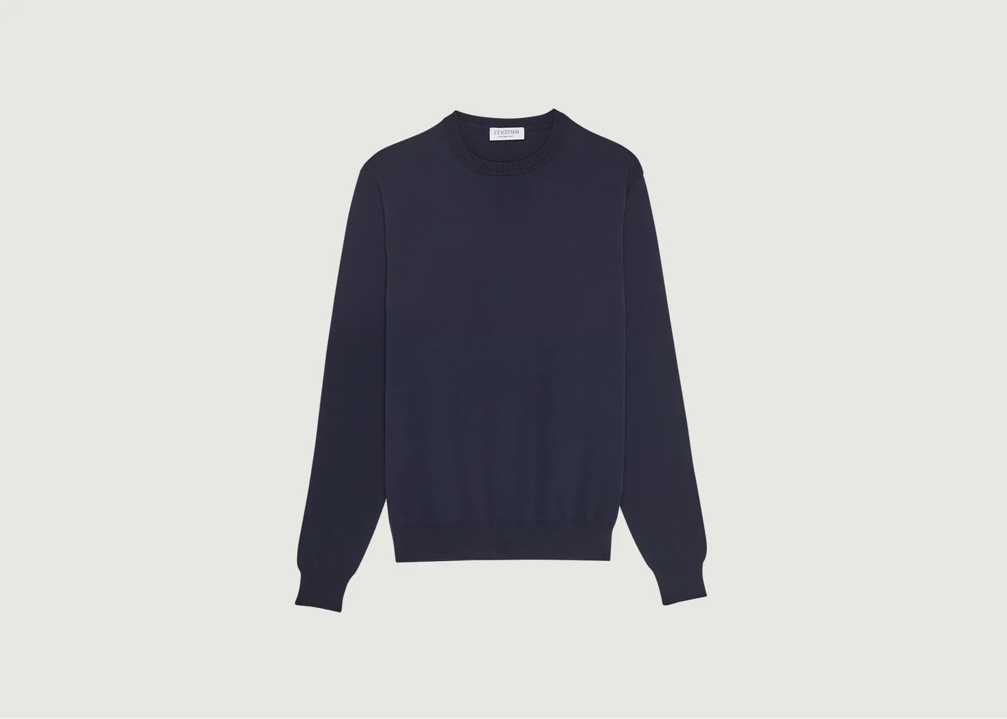Pull col rond en coton biologique L'Exception Paris