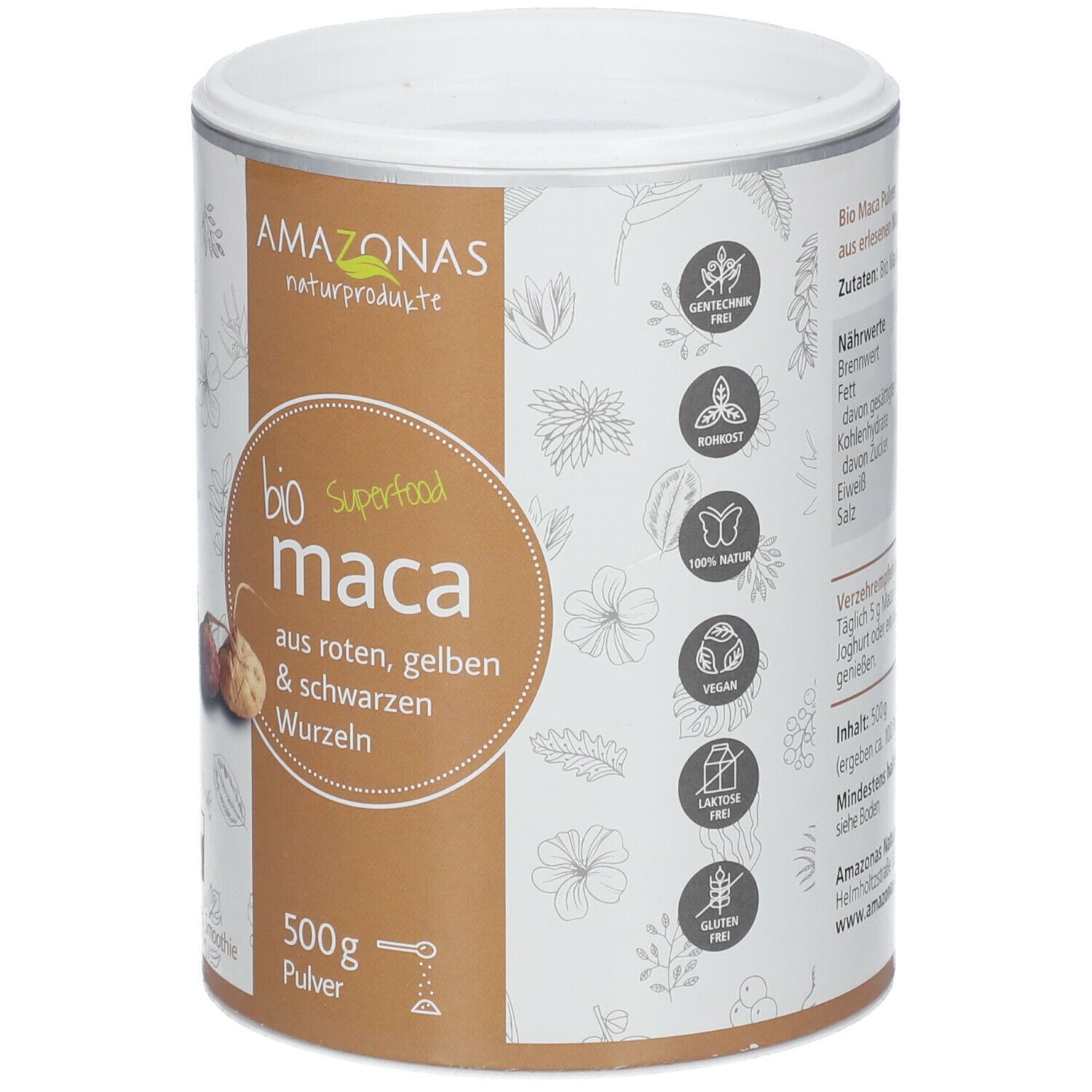AMAZONAS bio Maca Pulver