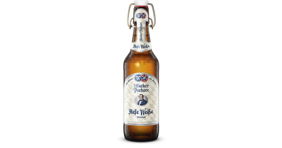 Hacker-Pschorr  Hefe Weiße 0,5 Liter (Mehrweg)