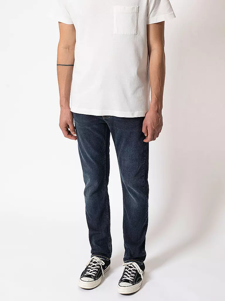 NUDIE JEANS Jeans Slim Fit Lean Dean blau