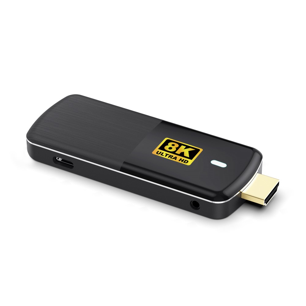 HDMI Wifi TV Stick 8K Android 13.0 Streaming Mediaplayer Cortex-A53 Quad-Core CPU   2GB RAM   16GB Speicherplatz