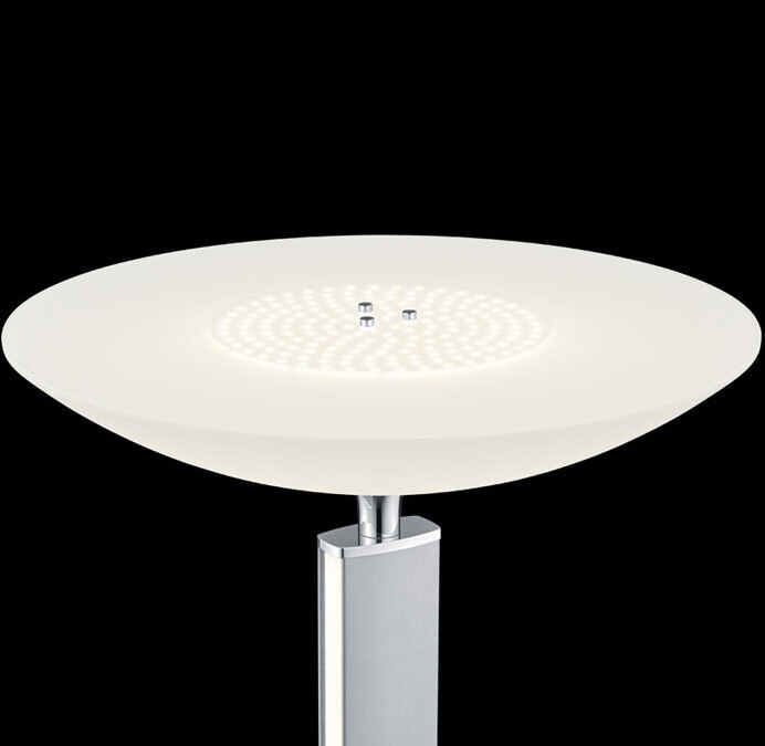 BANKAMP LED Deckenfluter PURE F nickelfarbig