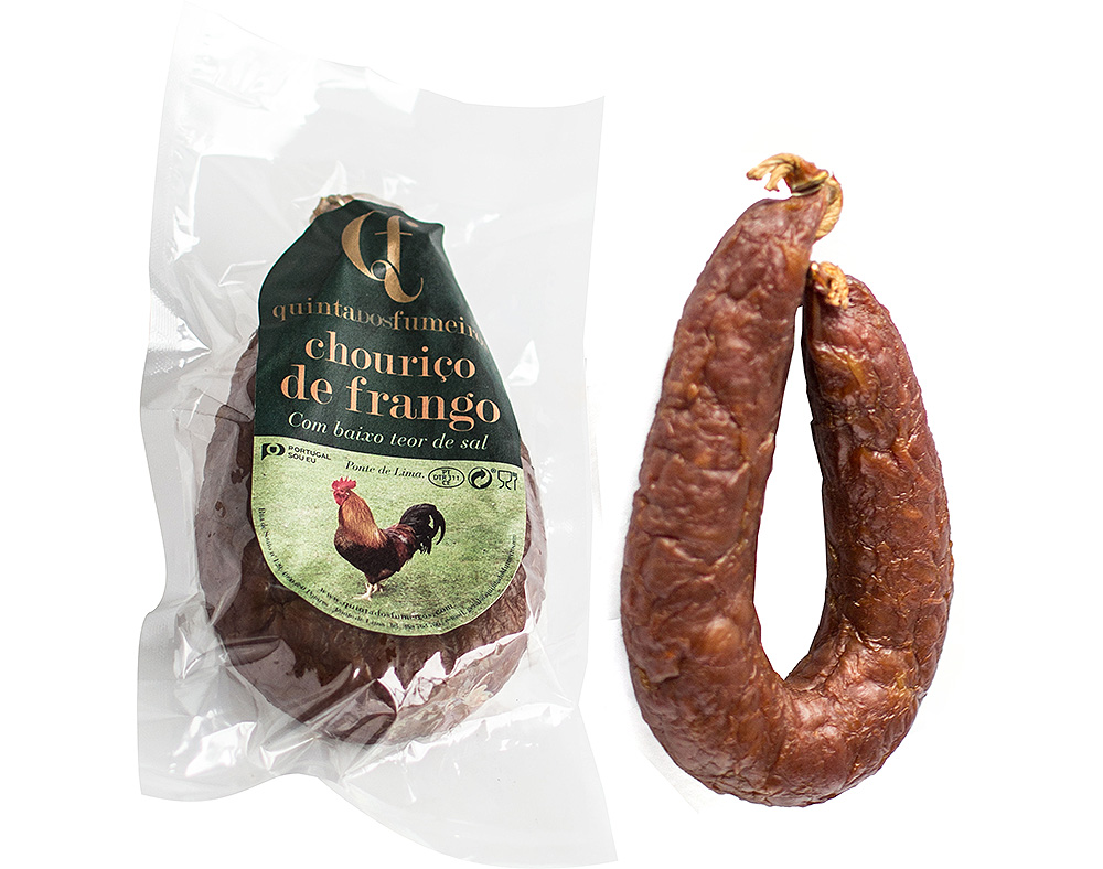 CHOURIÇO DE FRANGO QUINTA DOS FUMEIROS 180 G