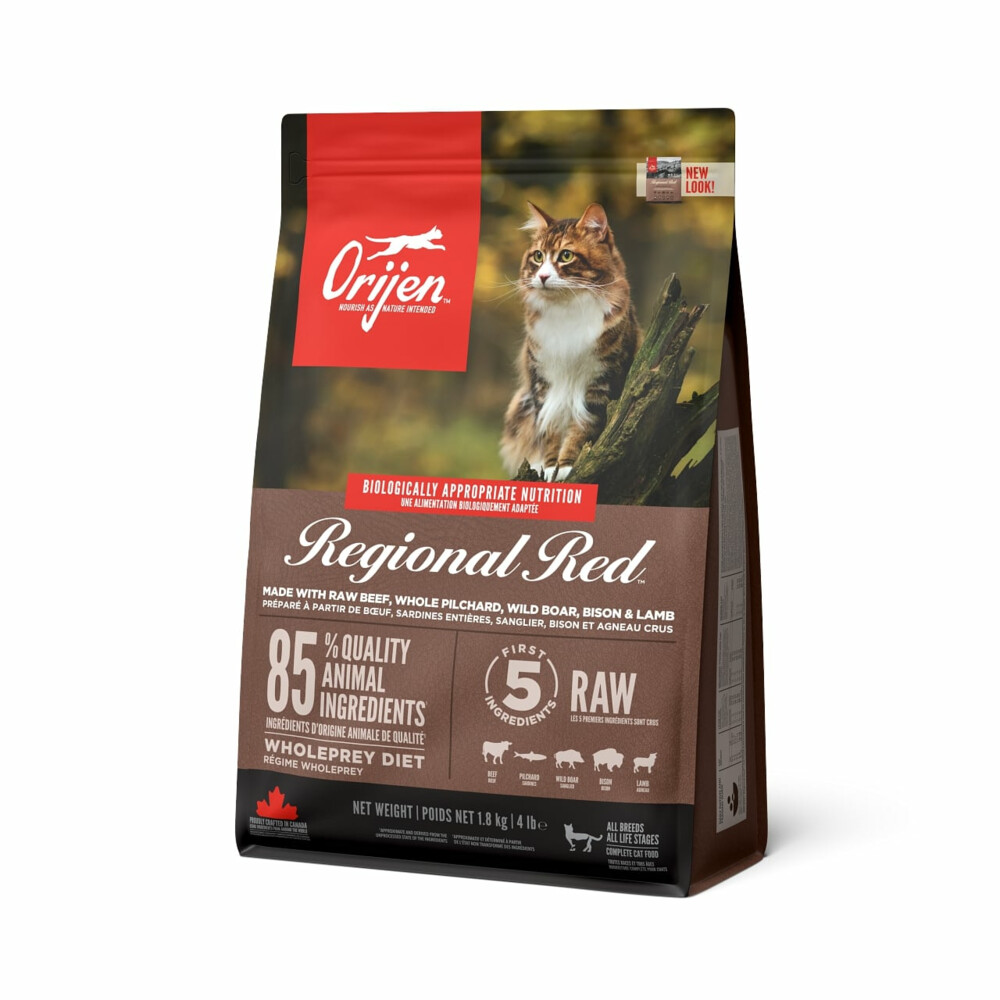Orijen Kattenvoer Whole Prey Regional Red1,8 kg