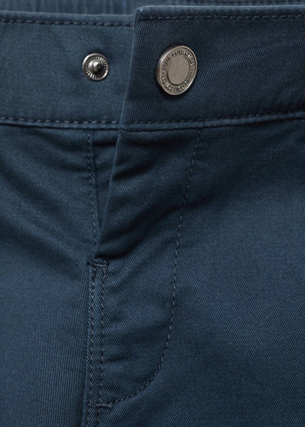 Mango Kids regular cargo broek marine
