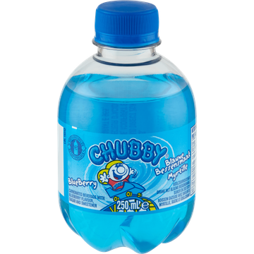 Chubby Blauwe Bessensmaak 250 ml