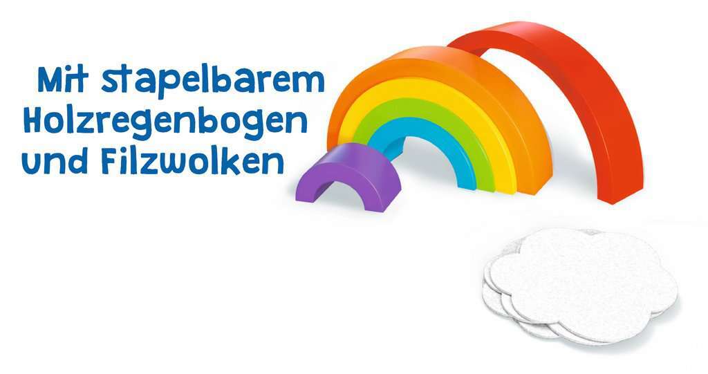 Ravensburger Spiel ministeps: Emils buntes Regenbogen-Spiel