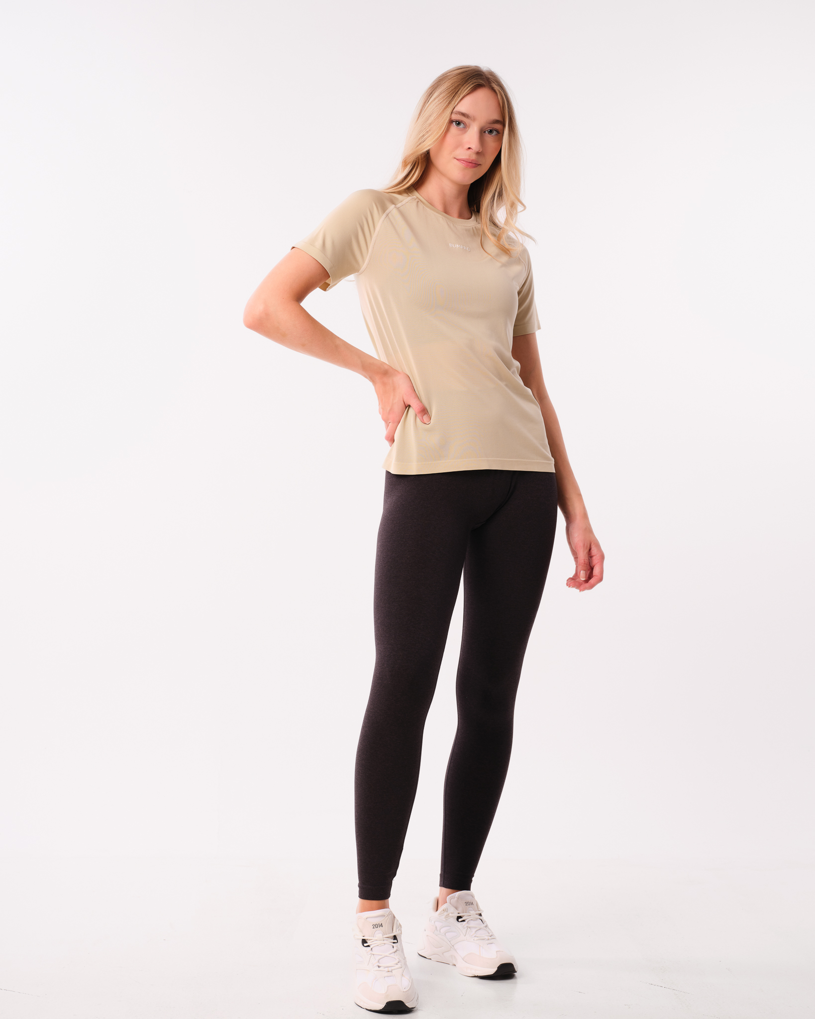 Bumpro Base Tee Beige Silver