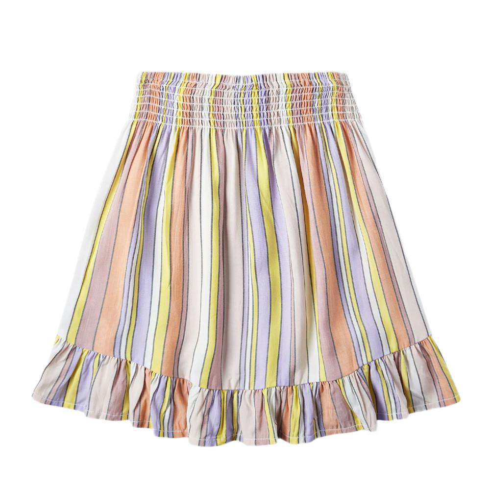 O'Neill Jupe à Rayures Rose/Jaune Fille O'Neill Lilia Smocked