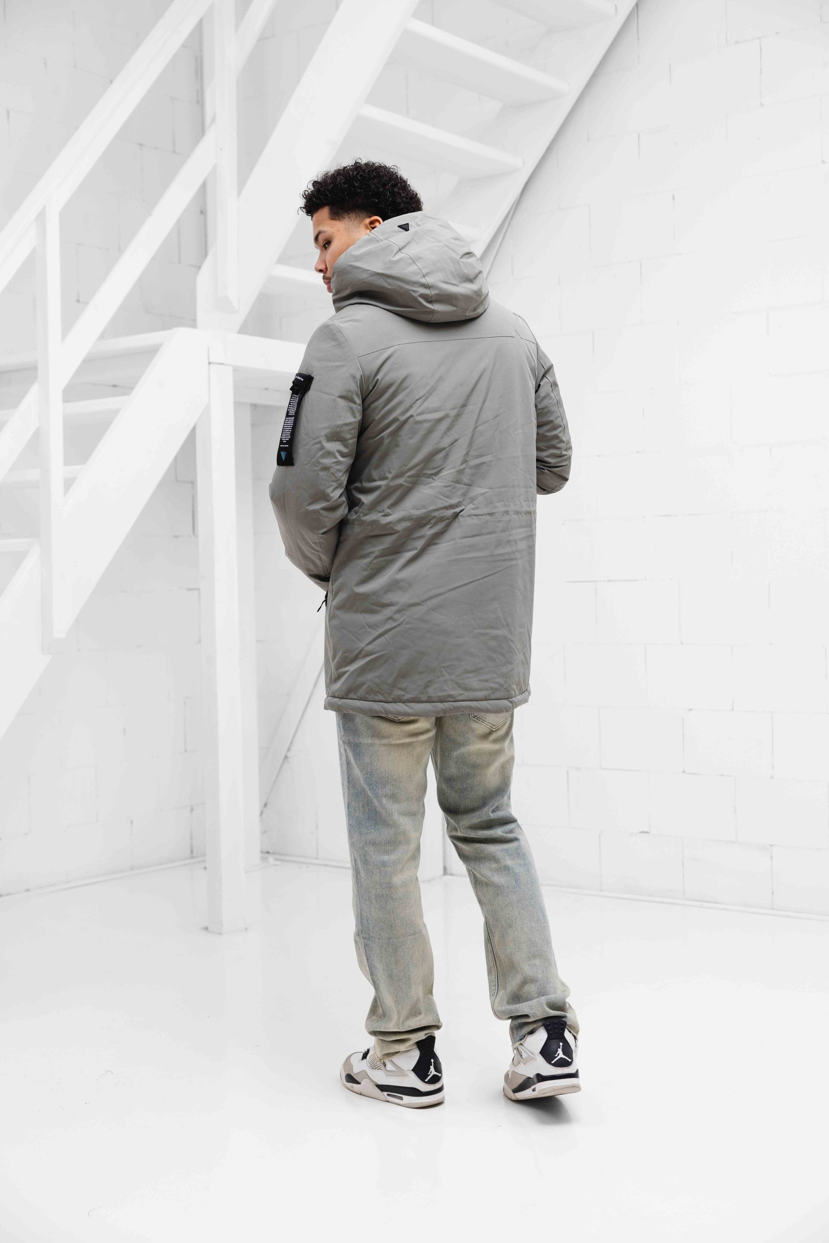 Pure Path Parka Winterjas Heren Groen