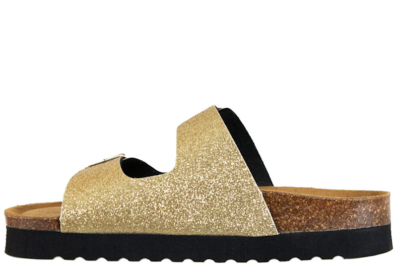 BELLA MODA PRINCESS GOLD SLENTERS MED GLIMMER