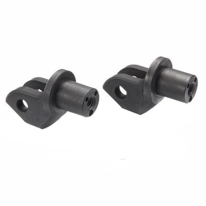 Adaptateur repose pied Rizoma Pilote pour repose-pieds Pro, B-pro et street - Noir