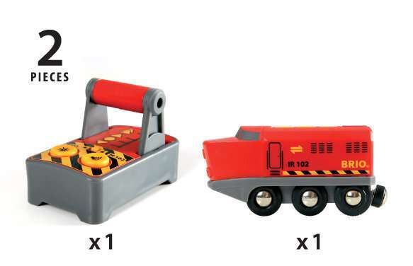BRIO Spiel IR-Frachtlok
