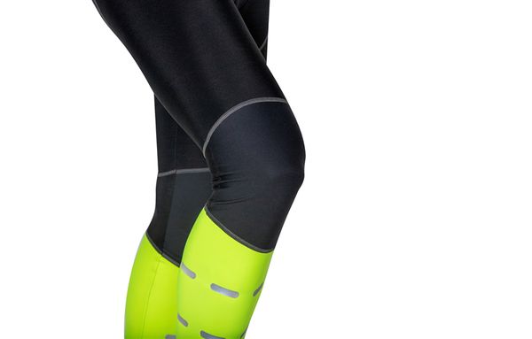 KALTFRONT PERFORMANCE Herren-Thermo-Bibhose  schwarzneongelb  S