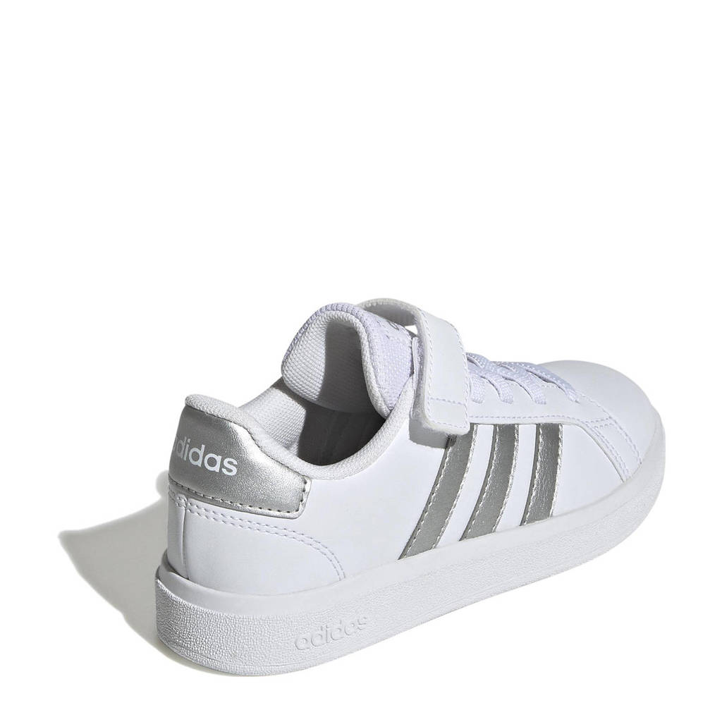 adidas Grand Court 2.0 sneakers wit/zilver