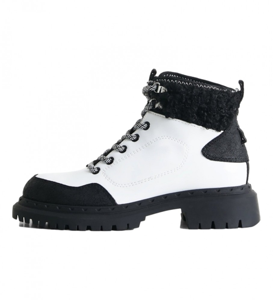 Botas de trekking brancas Desigual
