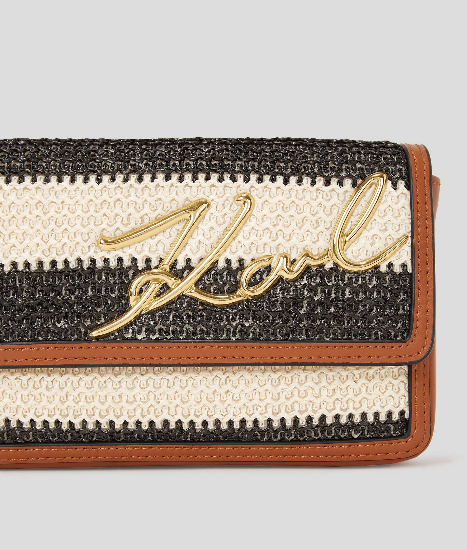 POCHETTE K/SIGNATURE EN RAPHIA